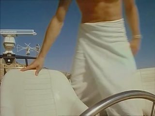 Loď scéna od vacances a ibiza 1981 s marylin jess