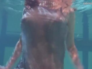 Fantastic magnificent Body and Big Tits Teen Katka Underwater